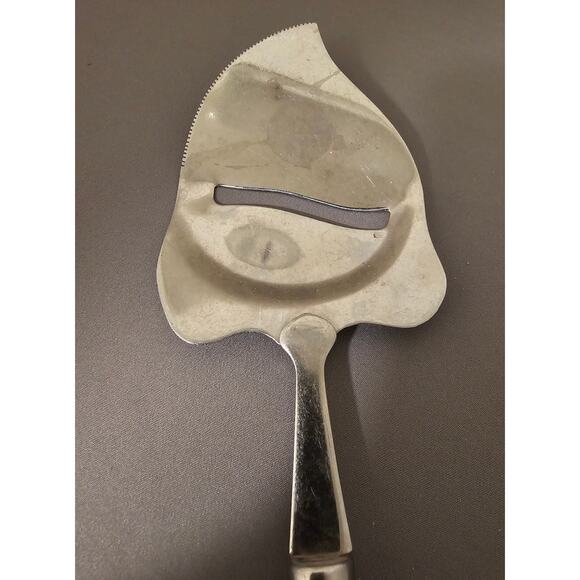 Vintage Stainless Steel Cheese Slicer/Server - Made in Japan - 9-1/2" (inches) - Picture 2 of 7